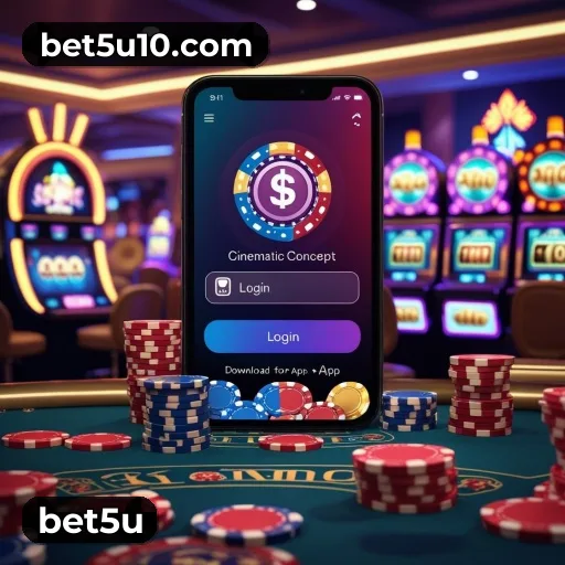 Aplicativo móvel bet5u para iOS e Android